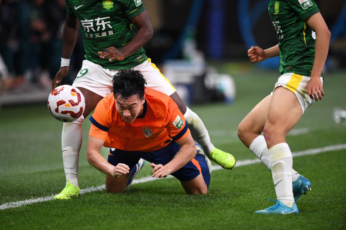 U21联赛晋级组J组第4轮:青岛海牛1-1深圳新鹏城 浙江3-0北京国安