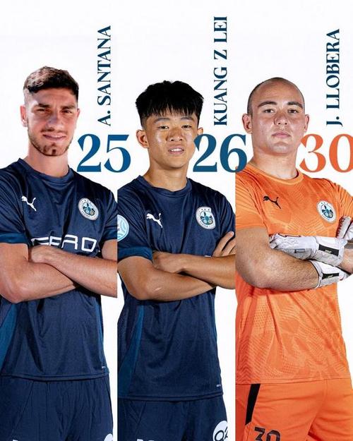 博主:邝兆镭今天签约莱里达竞技,他身披26号球衣