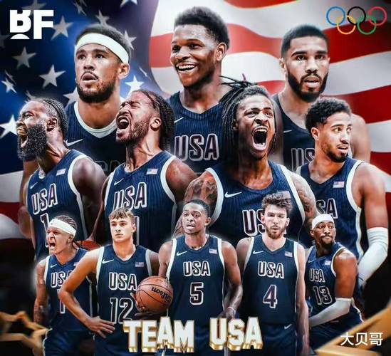 美媒评选2028美国阵容:无詹杜库 华子&塔图姆领衔