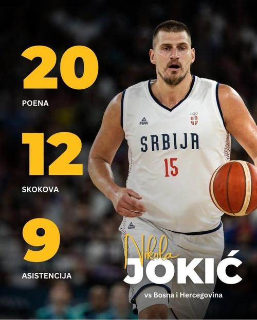 字母:若约基奇在塞尔维亚能挣到和美国一样的钱 他肯定回家打球