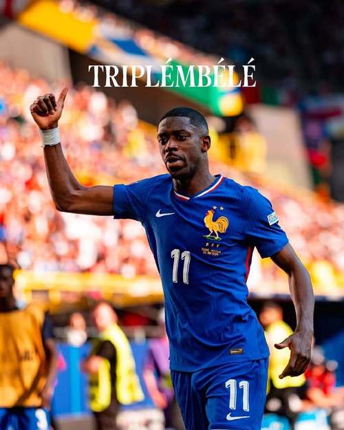 队报:登贝莱可能在国际比赛日后复出,谢尔基几天后就可恢复合练