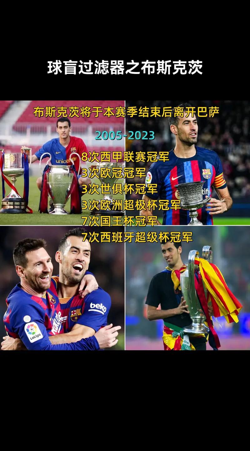 梦三巴萨再退1人!37岁布斯克茨退役,梦三巴萨仅剩2人还在踢球