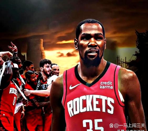 队记:健康的火箭紧追掘金 范乔丹伤后有KD在依然能过季后赛首轮