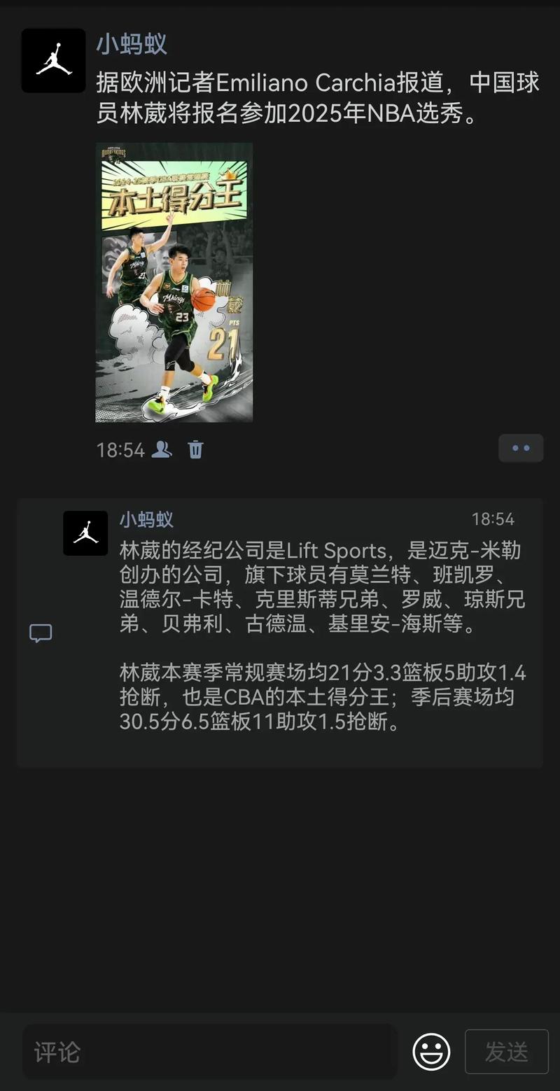 媒体人：林葳的情况有点像马健 后者赴美读大学前的成就甚至更高