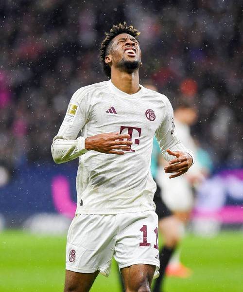 法兰克福0-3拜仁全场数据:射门6-12,射正1-3,控球率40%-60%