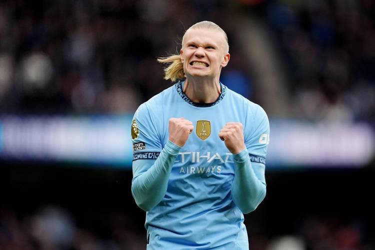 哈兰德今年英超打入3个客场制胜球,超过曼联的客场总胜场数