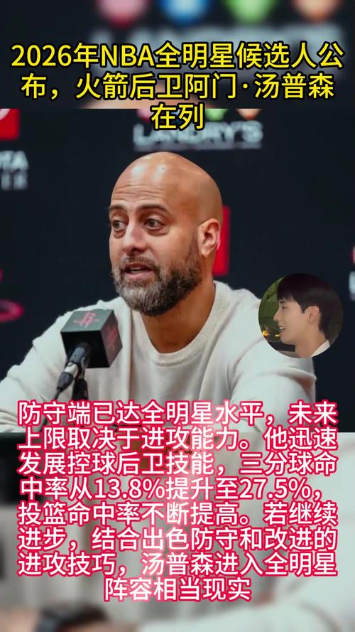 阿门:我的目标当然是入选全明星 这是我这辈子都憧憬的重要目标