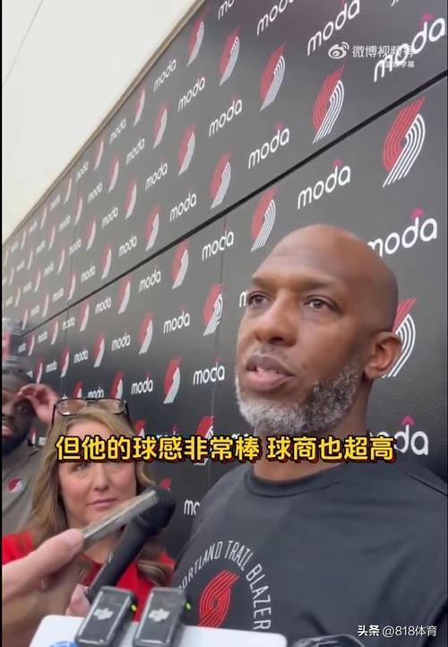 比卢普斯:杨瀚森有灵光一闪的时刻 感觉以他的身高应该做不出来