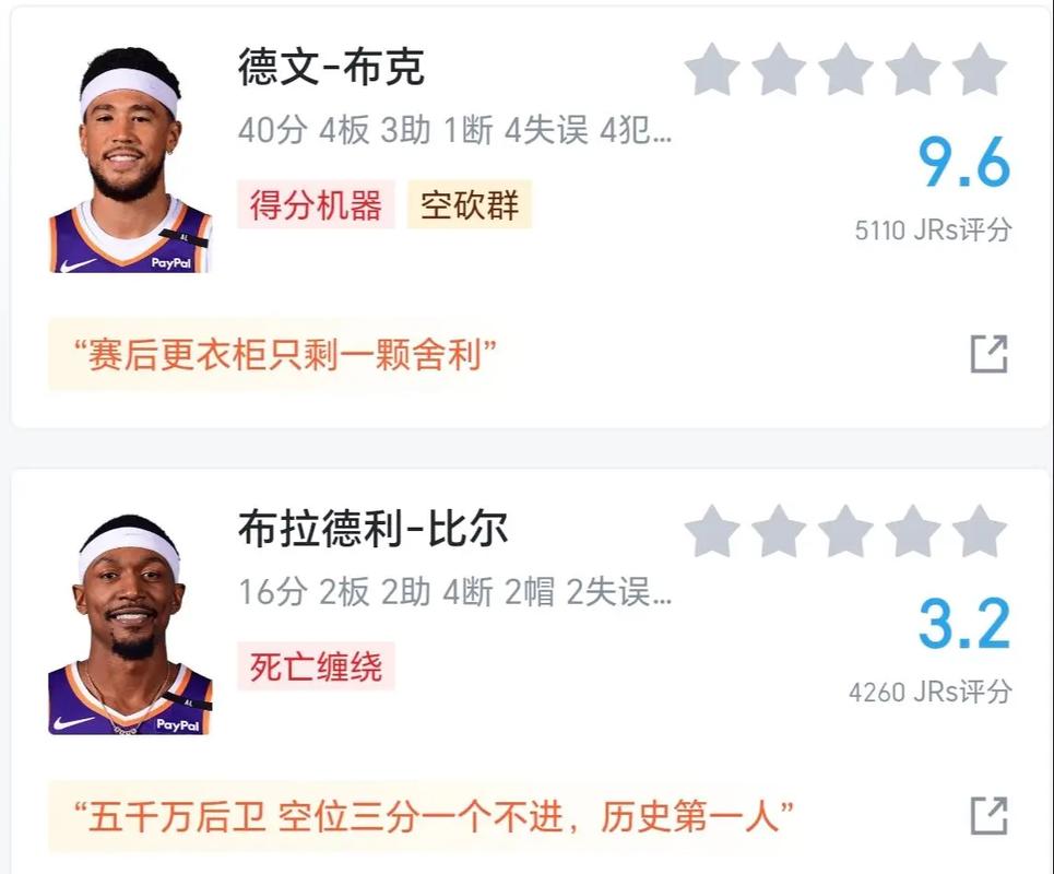 😅毫无违和感！“中文布克”混进了赛前太阳阵容的球员介绍中