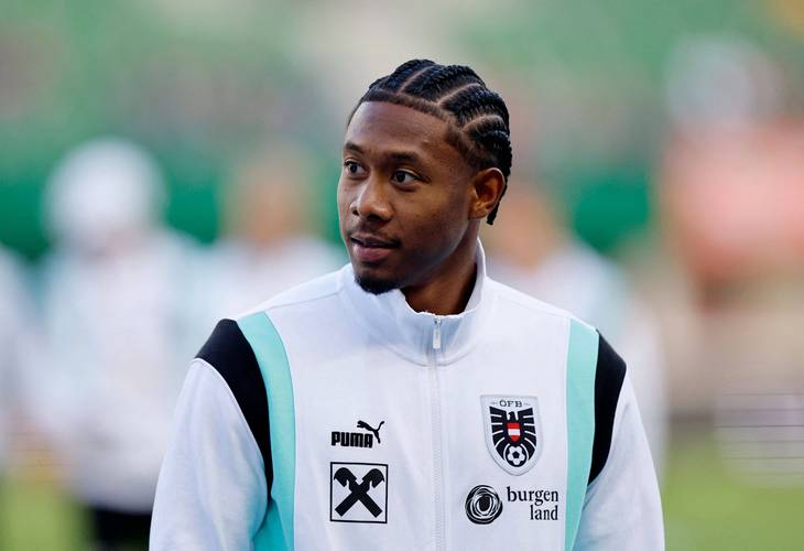 已代表奥地利连续四场出战！阿斯：阿拉巴在皇马和国家队境遇不同