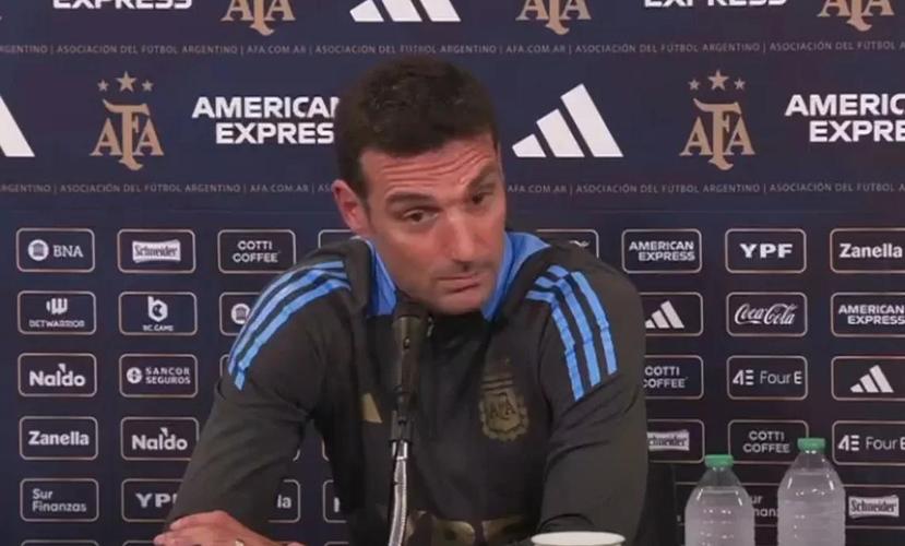 斯卡洛尼：如果梅西的身体状况允许，明天他会出场