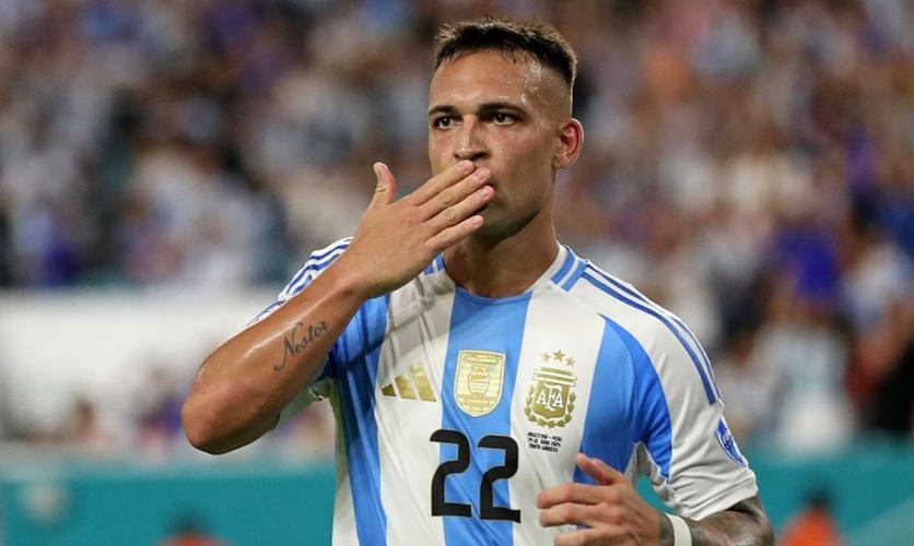 35球!劳塔罗阿根廷队进球数追平克雷斯波,并列队史第四