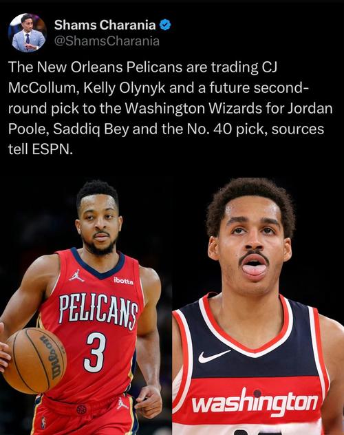 美记：鹈鹕将执行内线伊夫-米西和后卫乔丹-霍金斯的球队选项