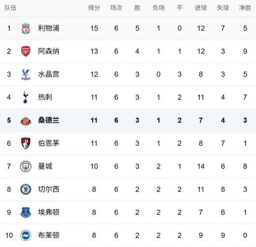 桑德兰联赛前9轮豪取17分！在英超历史升班马同期战绩并列第6位