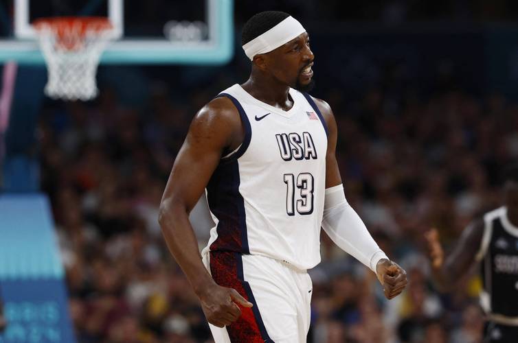 得分已经上双！阿德巴约首节7中4拿到10分4板1助