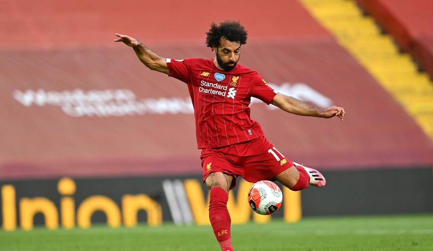 英超官方:萨拉赫当选利物浦2-0阿斯顿维拉全场比赛最佳球员